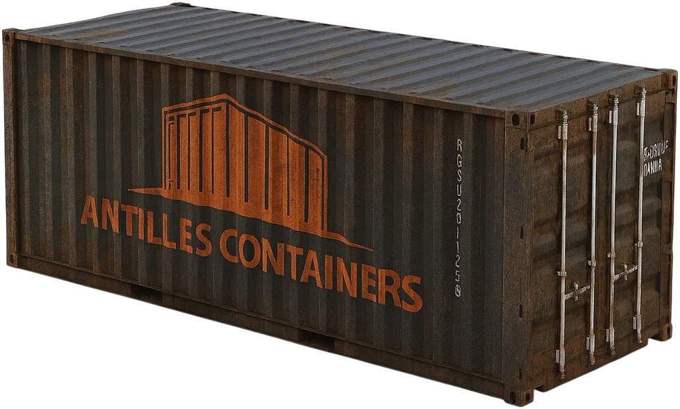 Container 20 pieds occasion — conteneur maritime disponible aux Antilles